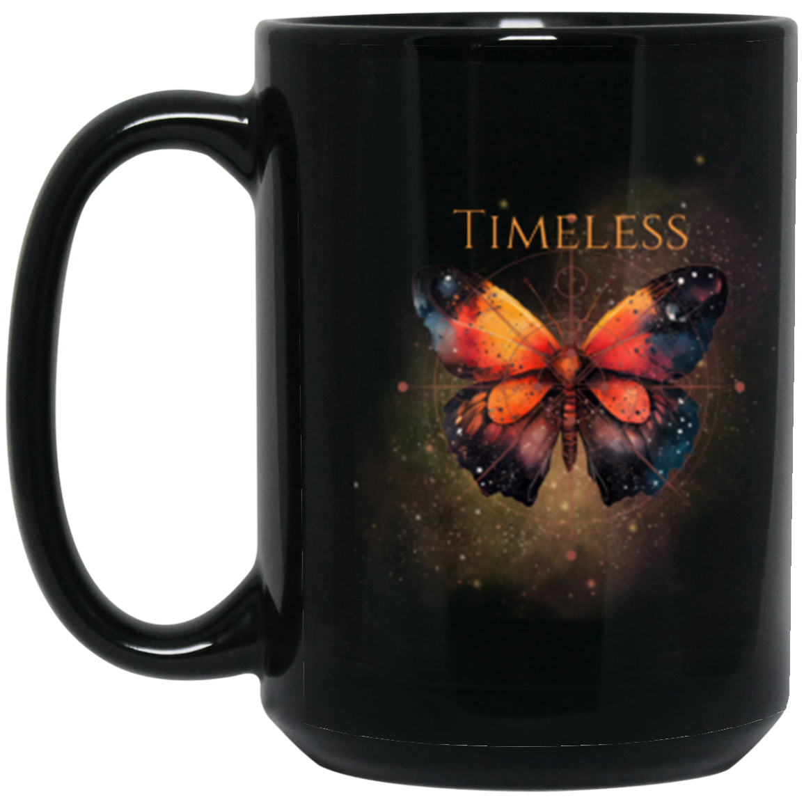 Timeless BM15OZ 15oz Black Mug